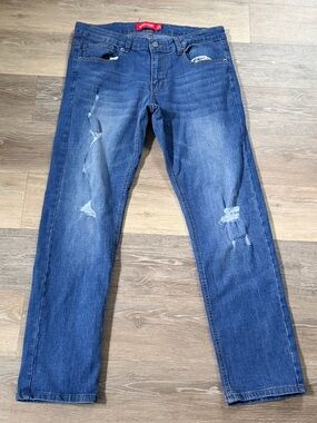 Ring of Fire Men’s Jeans Slim 32 / 30 Distressed